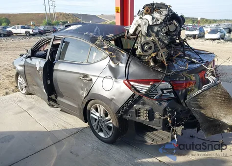 2020 Hyundai Elantra Sel из США, поврежденный, VIN 5NPD84LF2LH566556